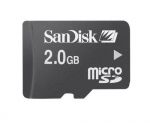 SanDisk Micro Secure Digital (Micro SD) Speicherkarte 2 GB