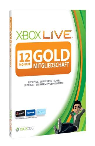 Xbox 360 - Live Gold 12 Monate