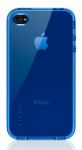 Belkin Apple iPhone 4 Grip Vue TPU Hülle blau