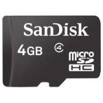 SanDisk Micro SDHC Card 4GB Speicherkarte (original