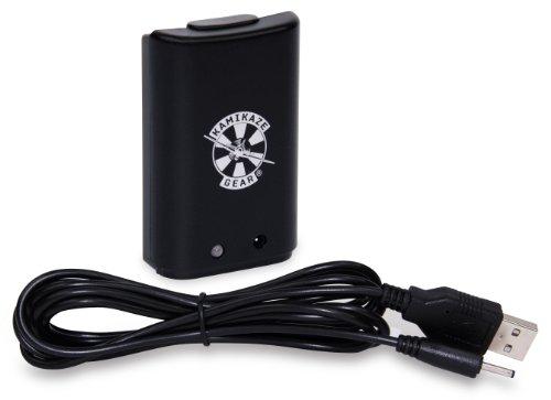 Xbox 360 / Xbox 360 Slim - Battery Pack with USB-Cable -black-