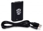 Xbox 360 / Xbox 360 Slim – Battery Pack with USB-Cable -black-