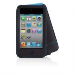 Belkin iPod Touch 4G Verve Leder Schutzhülle, schwarz/ blau