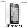 iprotect ORIGINAL iPhone 4 „CrystalClear“ 3 x VORDERseite + 1 x