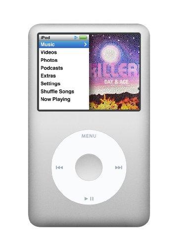 Apple iPod Classic Tragbarer MP3-Player silber 160 GB (NEU)