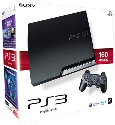 PlayStation 3 - Konsole Slim (K) 160 GB inkl. Dual Shock 3