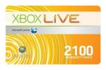 Xbox 360 – Live Points Card (2100 Punkte)