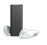 Apple iPod Shuffle Tragbarer MP3-Player schwarz 2 GB (NEU)