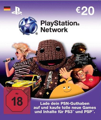 PlayStation Network Card (20 Euro) - Deutschland