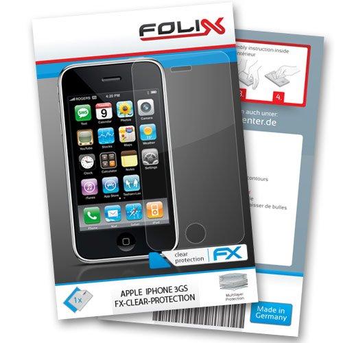FoliX FX-Clear Displayschutzfolie für Apple iPhone 3Gs /