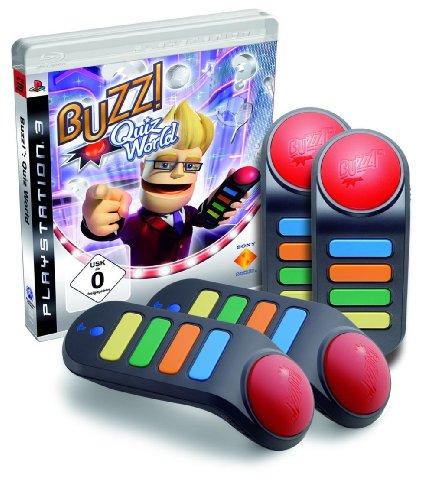 BUZZ! - Quiz World + 4 Wireless Buzzer
