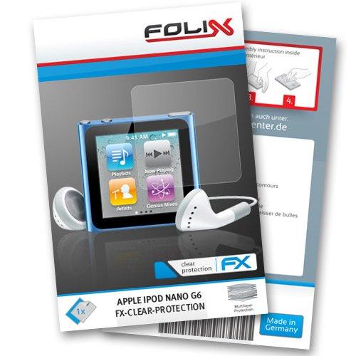 FoliX FX-Clear Displayschutzfolie für Apple iPod nano G6 /