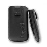 bugatti Slim Case Leder schwarz für Apple iPhone 3G S / 3GS