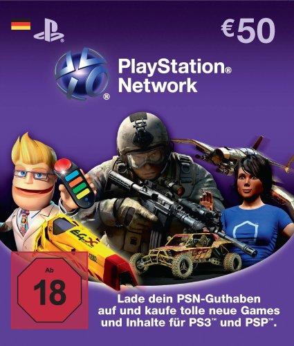 PlayStation Network Card (50 Euro) - Deutschland